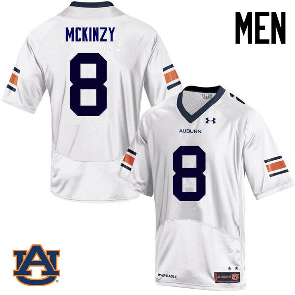 Men Auburn Tigers #8 Cassanova McKinzy College Football Jerseys Sale-White